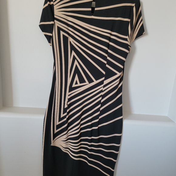 Lori M Collection dress M, black and gold - Picture 1 of 2